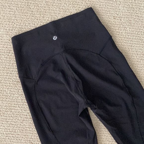 Lululemon Stop Drop & Squat Tight 28” Luxtreme High Rise HR Pant 6 Black VEUC - Picture 6 of 12